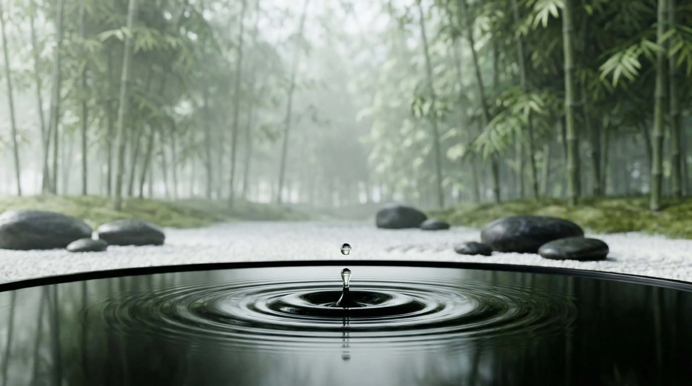 彩票网站 极简禅意彩票工具矩阵水波涟漪背景